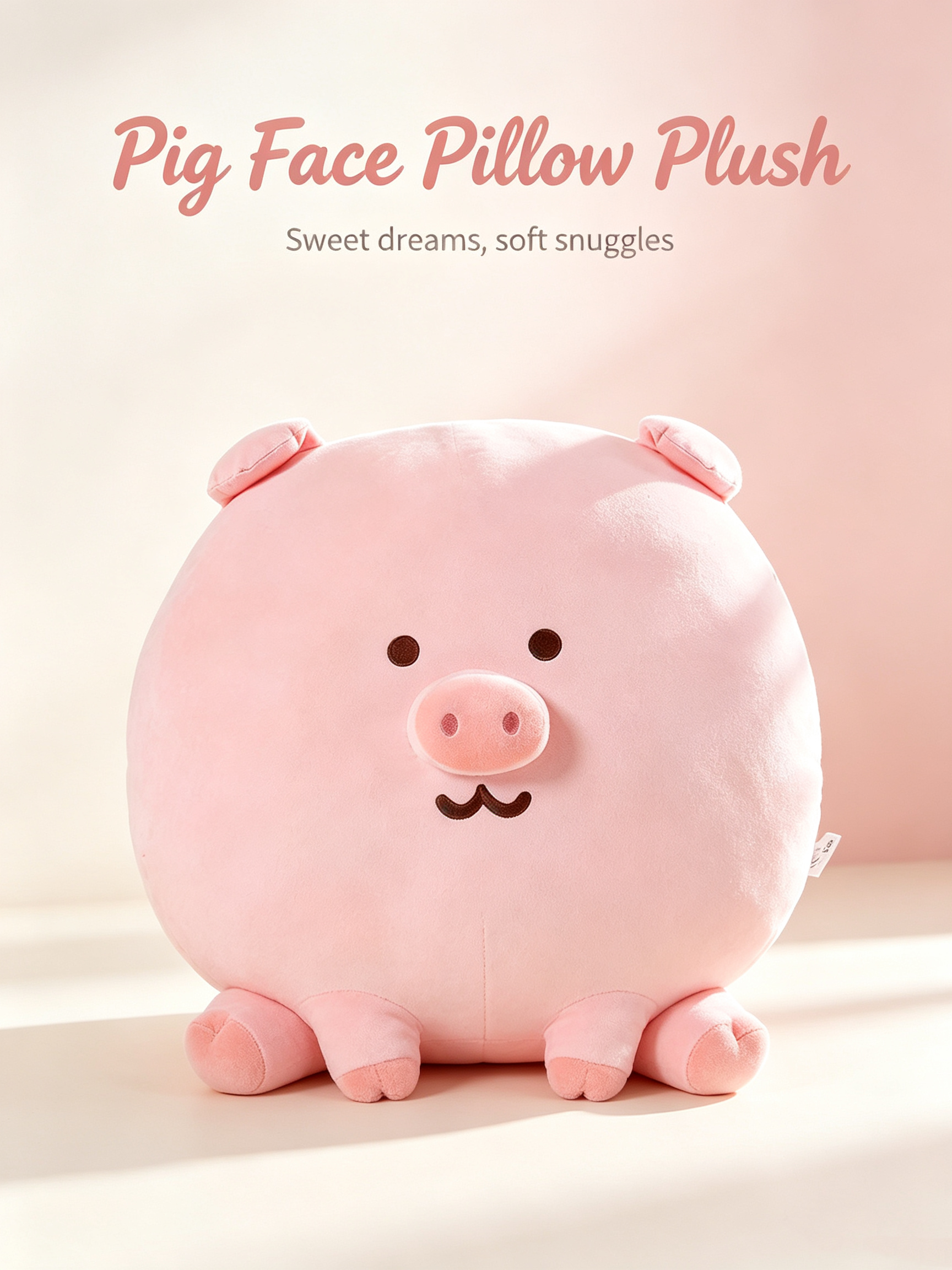 Ice Silk Pig Pillow