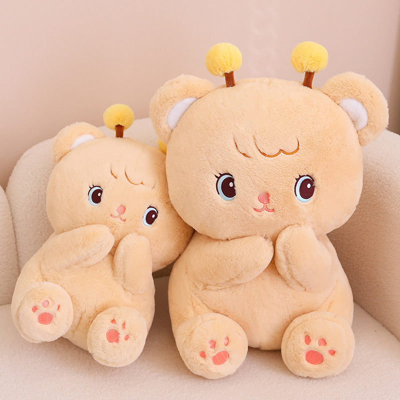 Sunny Honey Bear Plush Doll