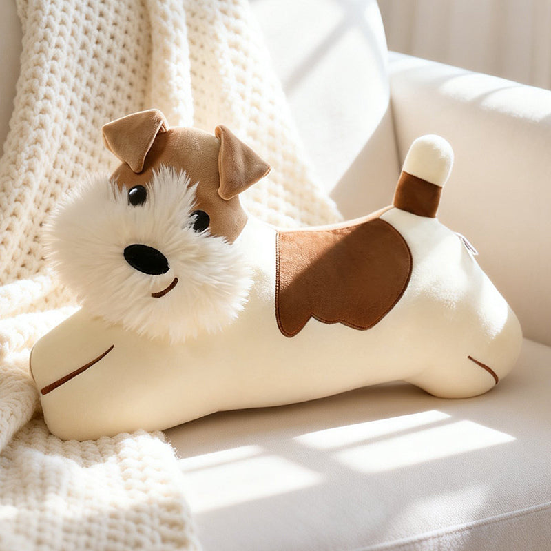 Fluffy Spotted Puppies Plush Set