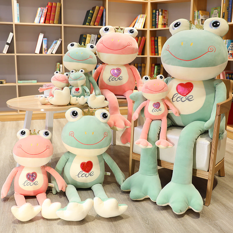 Heart Frog Plush