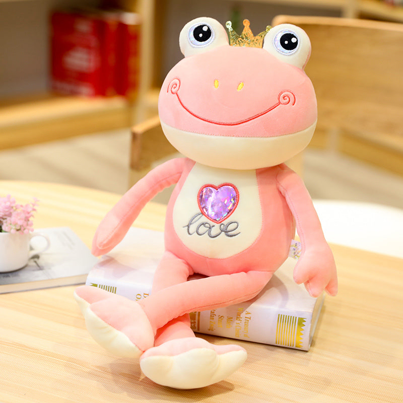 Heart Frog Plush