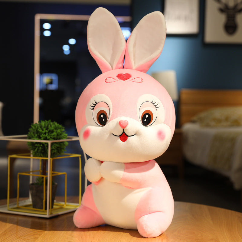 Three-Color Blessing Bunny Plush