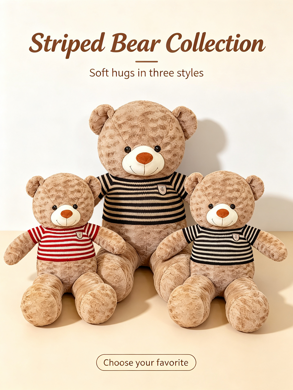 Big Bear Plush Hug Bear