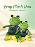 Big-eyed frog doll