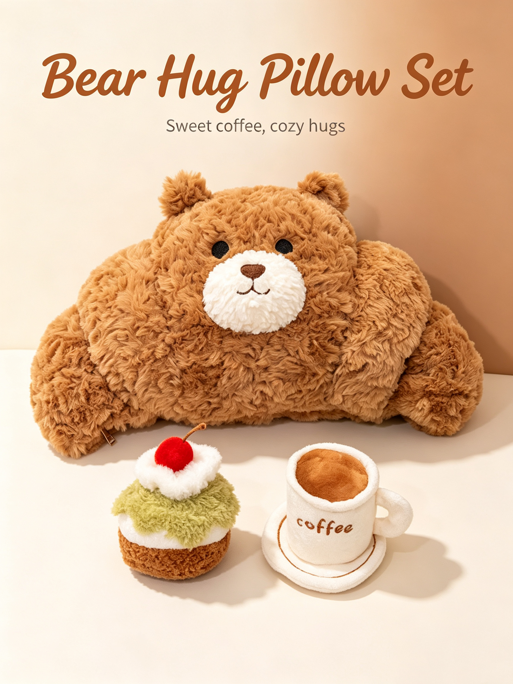 Horn Shaped Plush Pillow