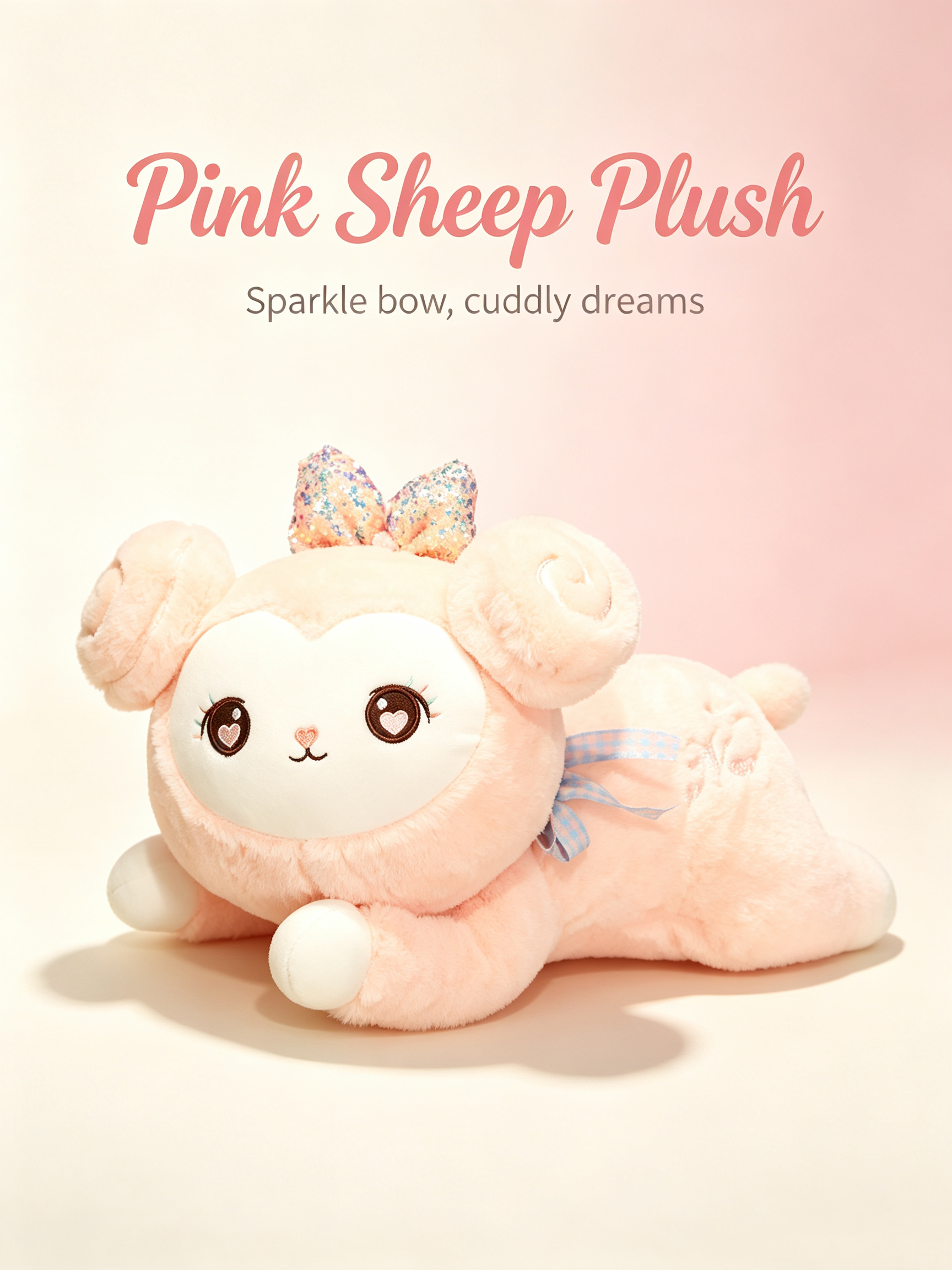 Lying Cloud Sheep Plush