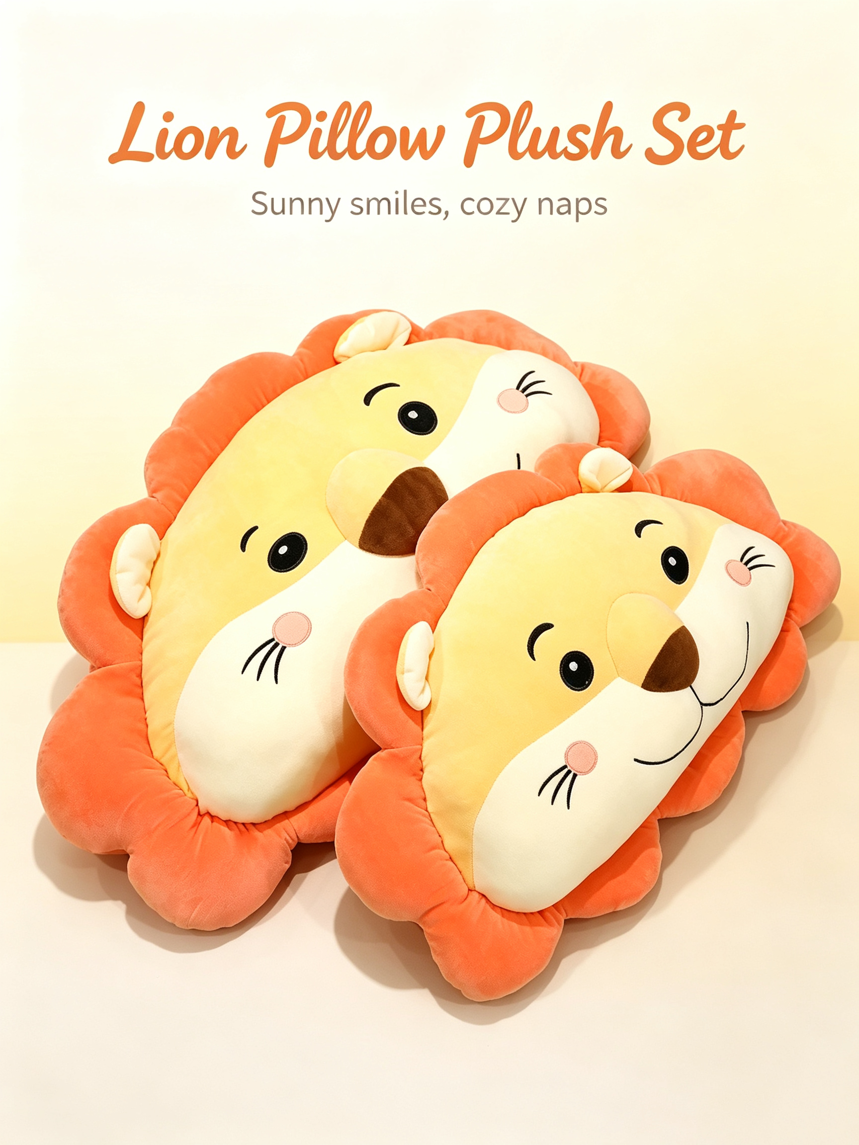 Happy Lion Plush