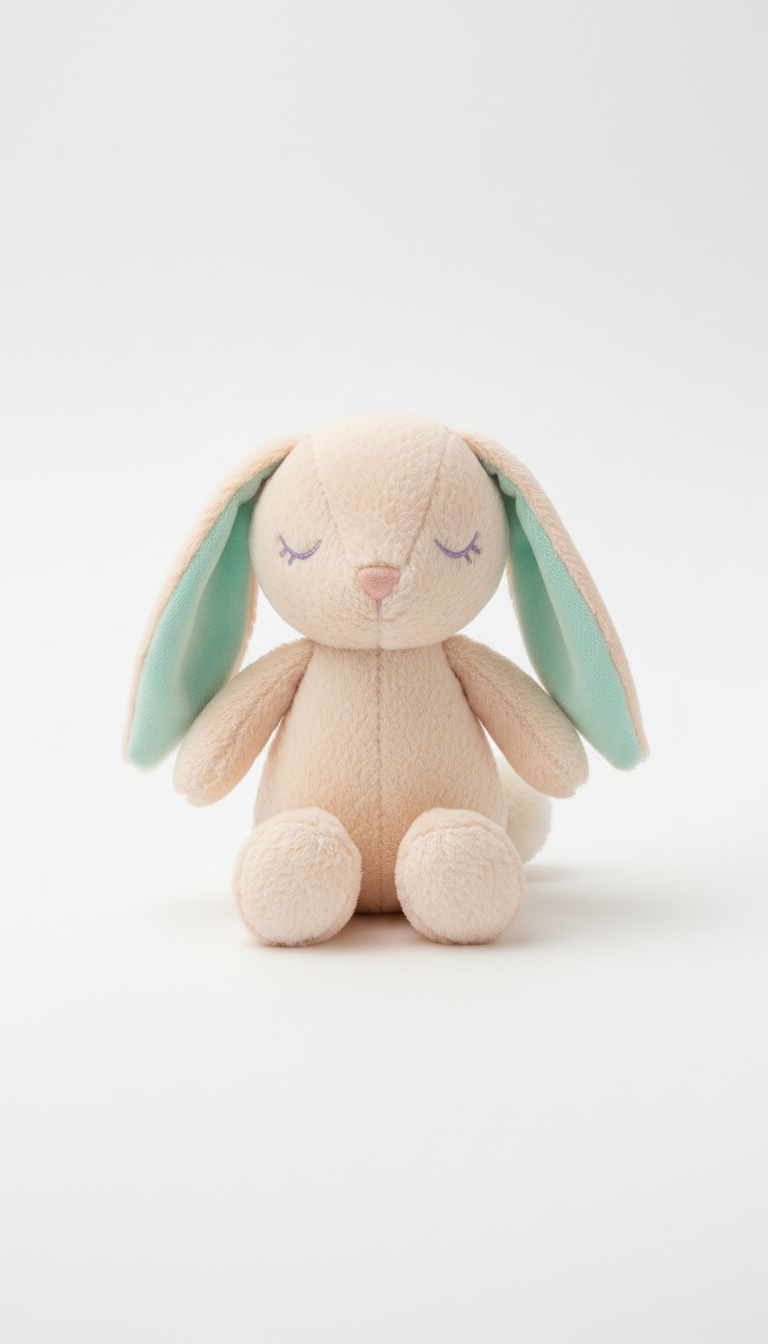 Bunny Plush in Soft Blush