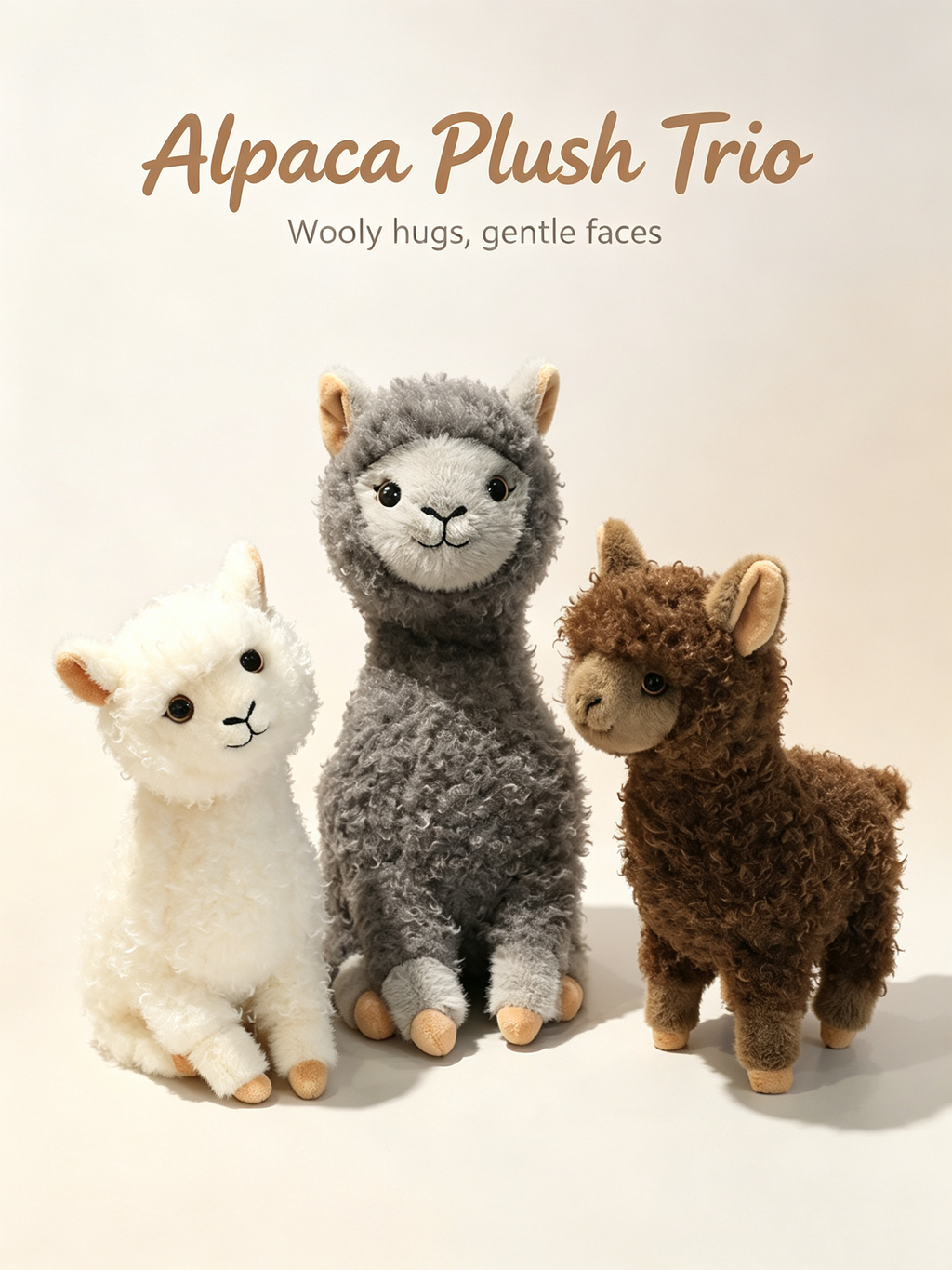 Curly Alpaca Plush